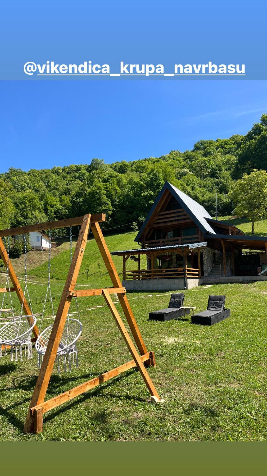 Vikendica Krupa Na Vrbasu Villa Баня Лука Екстериор снимка